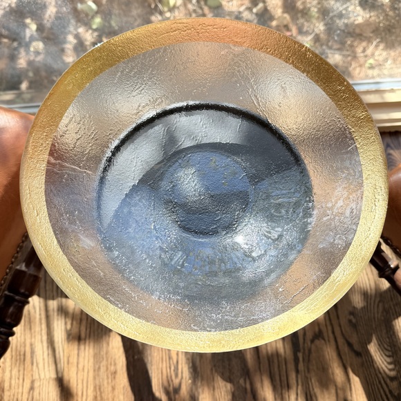 Glass decorative bowl - Picture 4 of 5